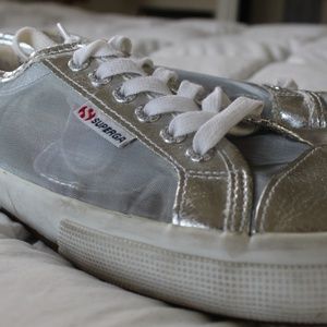 Superga Metallic Sneakers